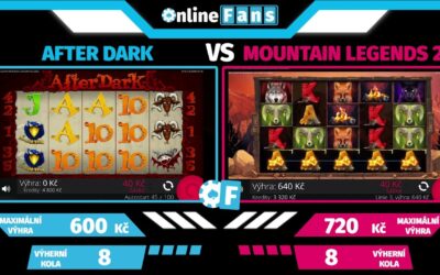 MOUNTAIN LEGENDS 2 a AFTER DARK: TEMNÁ KASINO BITVA