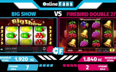 BIG SHOW A FIREBIRD DOUBLE 27 – ZÁŘIVÉ VÁLCE PLNÉ NAPĚTÍ